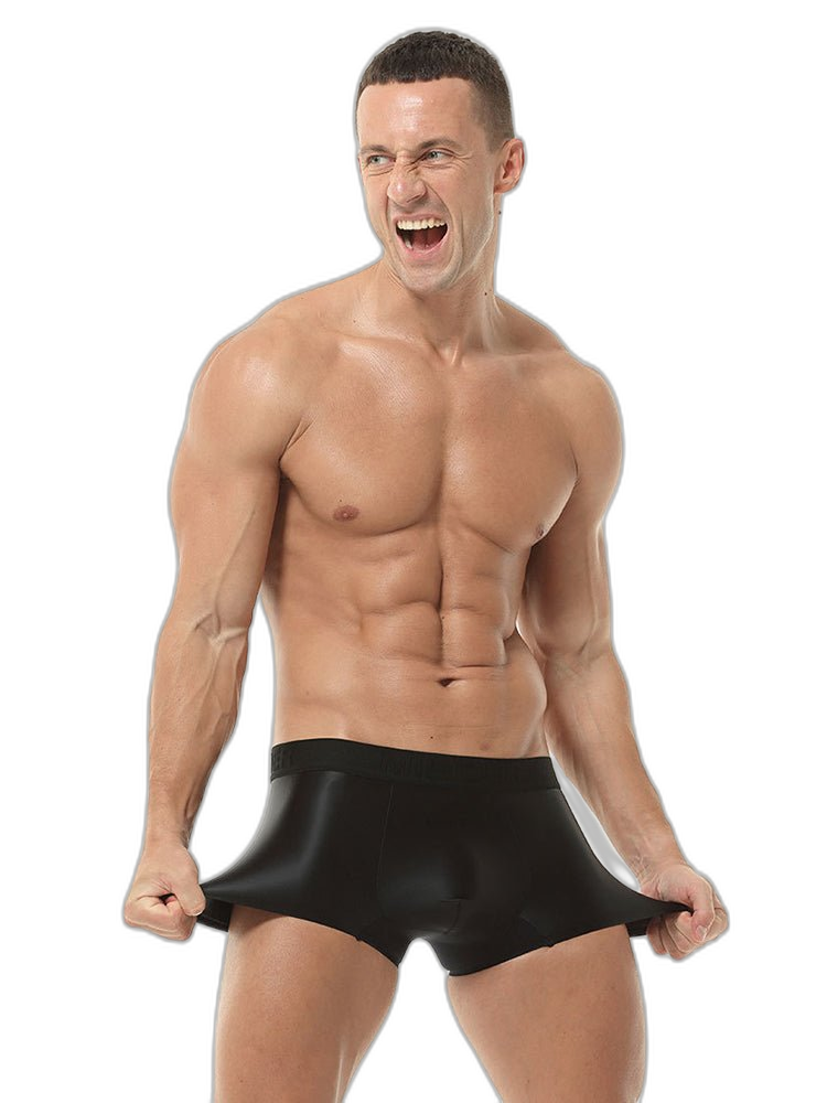 2 Pack Men's Premium Ice Silk Ultra-Soft Lightweight & Airy Trunks