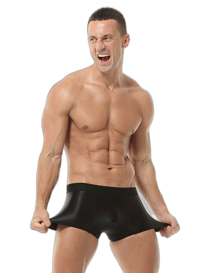 2 Pack Men's Premium Ice Silk Ultra-Soft Lightweight & Airy Trunks