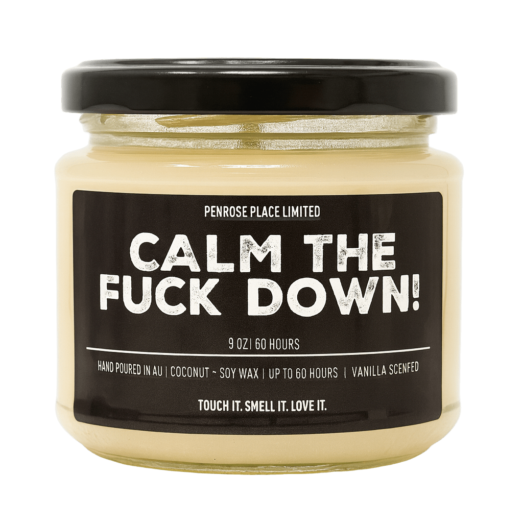 Calm The Fuck Down Candle 225g - The Pup Play Hub