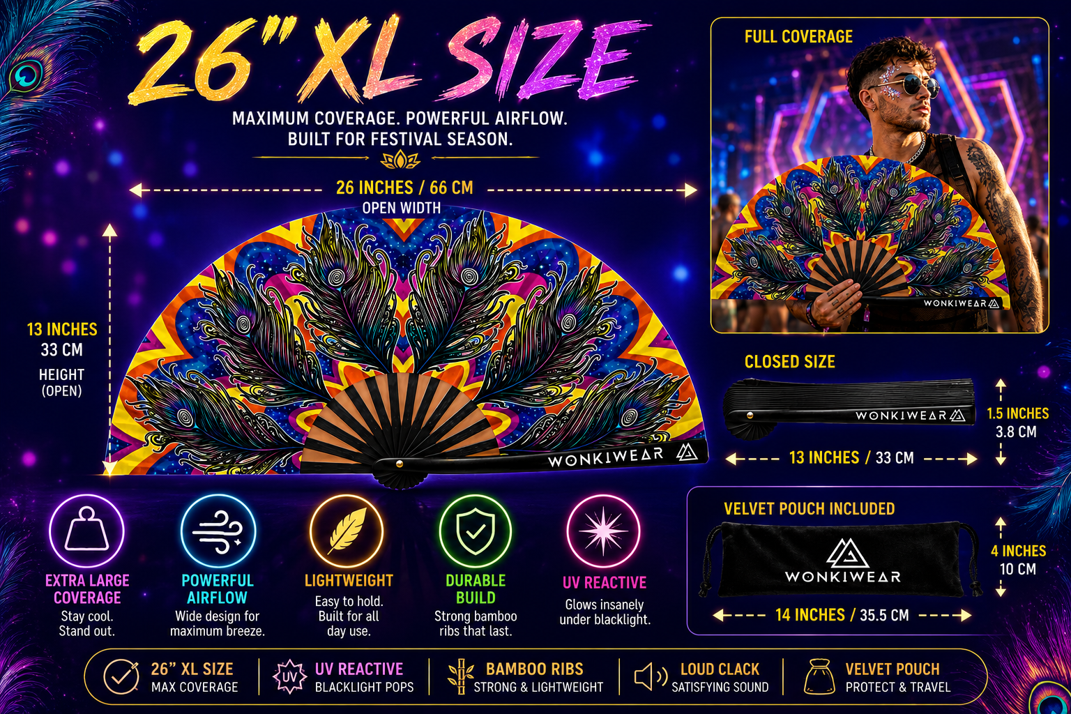Carnival XL Festival Fan