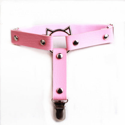 Cat Face Femboy Thigh Garter