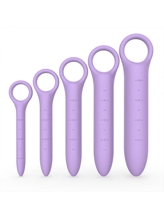 Sexy Solid Color Silicone Graduated Anal Plug