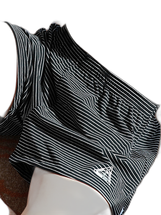 Men's Striped Thin Breathable Comfortable Trunks