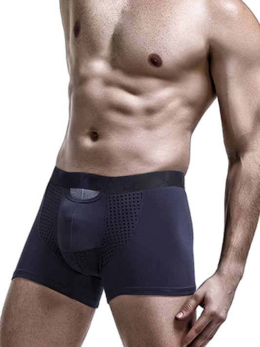 Men's Modal Dual Separate Pouch Trunks
