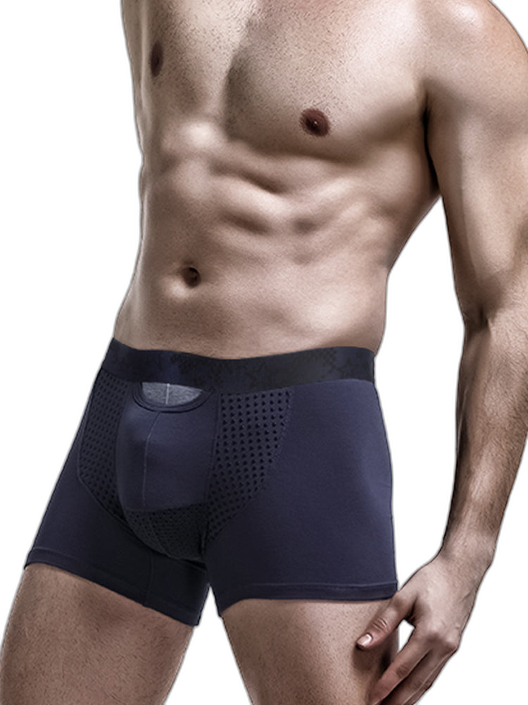 Men's Modal Dual Separate Pouch Trunks