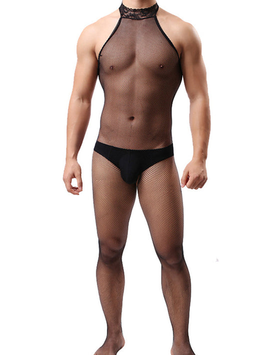 Men's Pullover Mesh Stockings