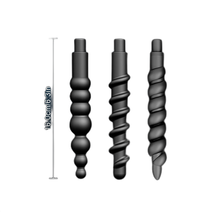 Silicone Anal Plug Vacuum Pump Anal Trainer Threaded Butt Plug Prostate Massager Anal Dildos Sex Toys