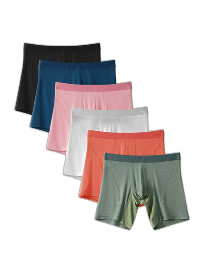 2 Pack Men’s Casual Ice Silk Midway Briefs