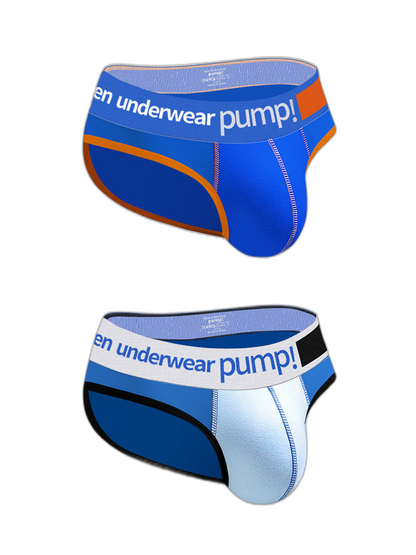 2 Pack Men's Middle-Rise Cotton Sexy Briefs