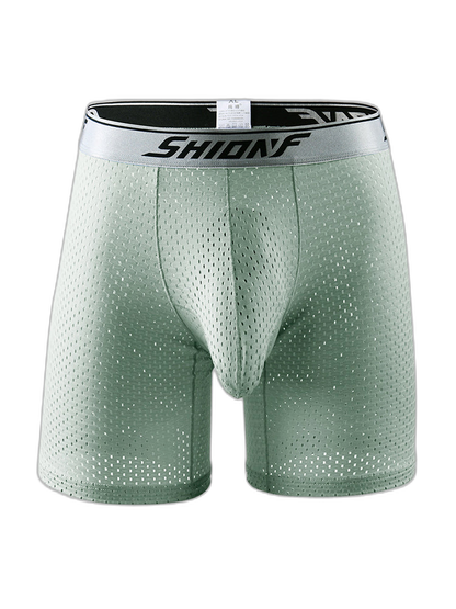 2 Pack Men’s Mesh Separate Pouch Boxers Briefs