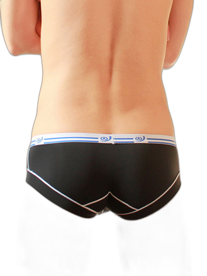 3 Pack Sexy Fashion Ice Silk Solid Color Men's Briefs