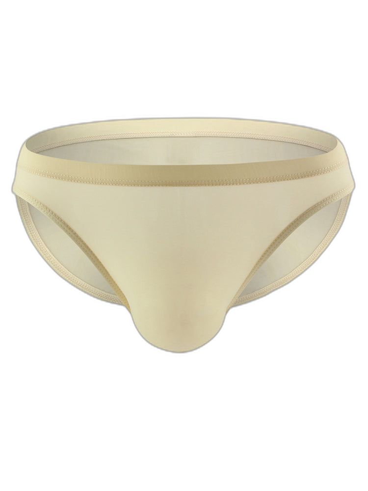 3 Pack Translucent U Convex Pouch Bikini For Men