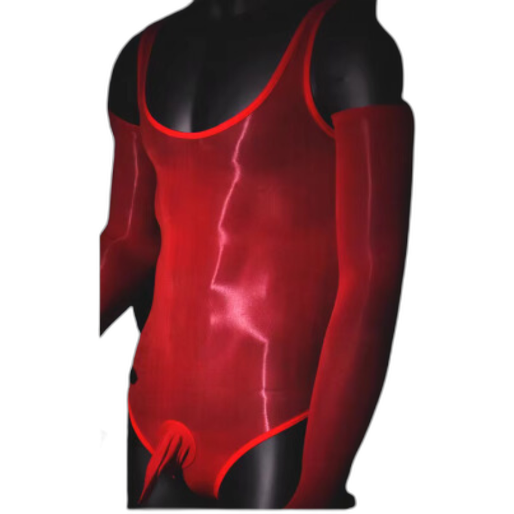 Queer Glow-Up Shiny Member Bodysuit