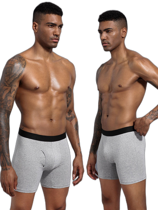 Multi-pack Men's Prevent Thighs Chafing Boxer Briefs