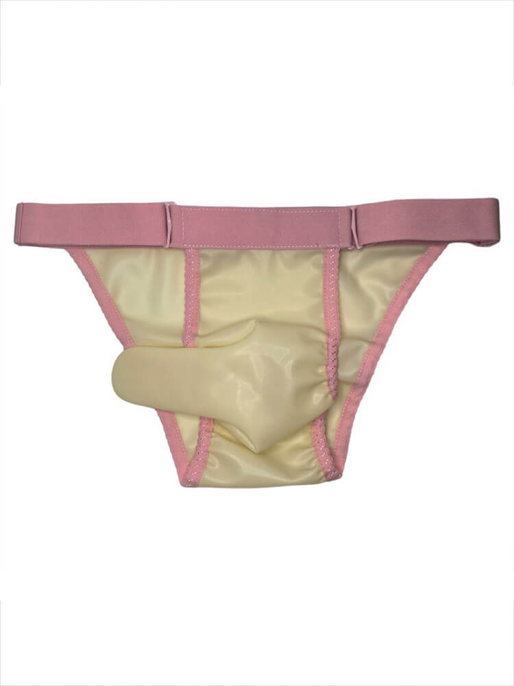 Men's Seamless Bullet-Separating Latex Briefs