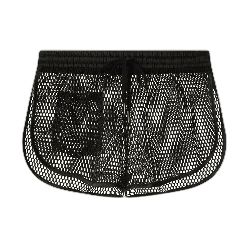 Mesh Split Shorts