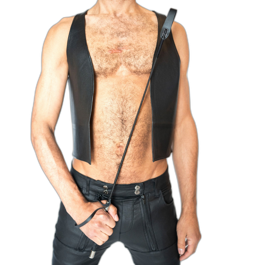 ruff GEAR Leather Sports Crop 28 Inch