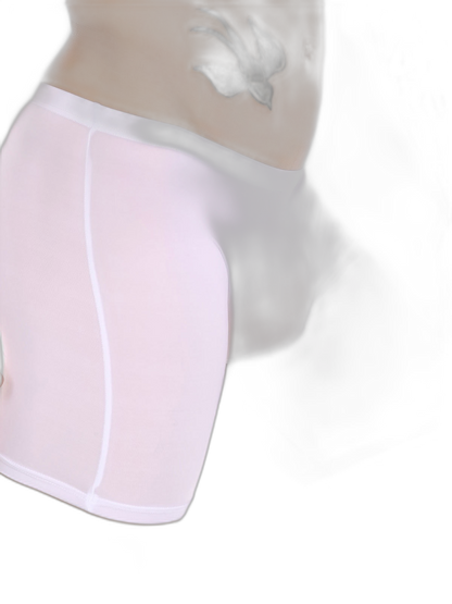 Men's Breathable Silky Seamless Boxer Briefs