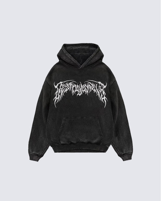 Tribal Flame Graphic Hoodie