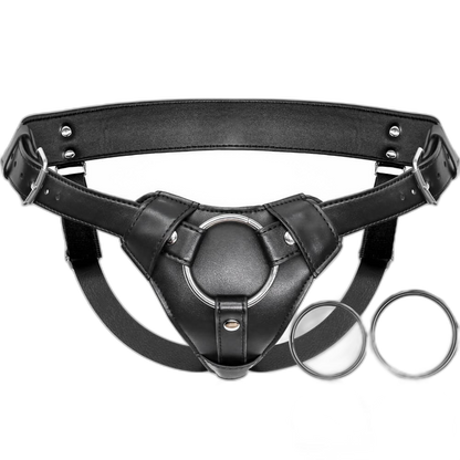 Draven - Leather Strap On Harness