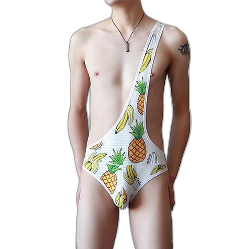 Mesh Gay Leotard Underwear