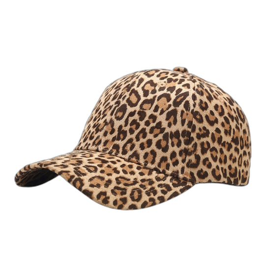 Adjustable Leopard Print Cap