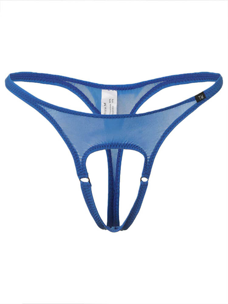 Men's Sexy Stretch Low-Rise Front Cutout Thong