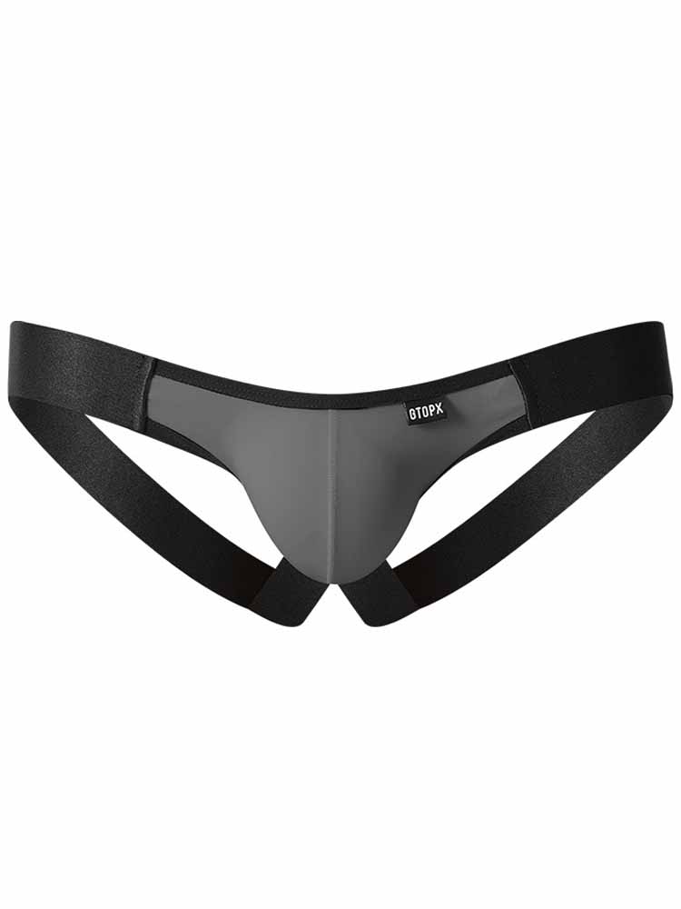 Men's Colorblocked Ice Silk Jockstrap