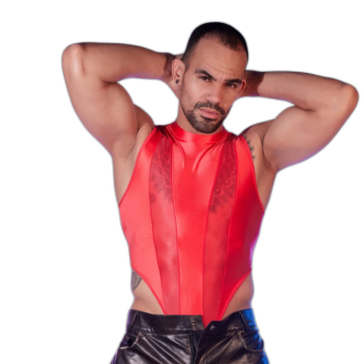Transparent Tease Mesh Bodysuit