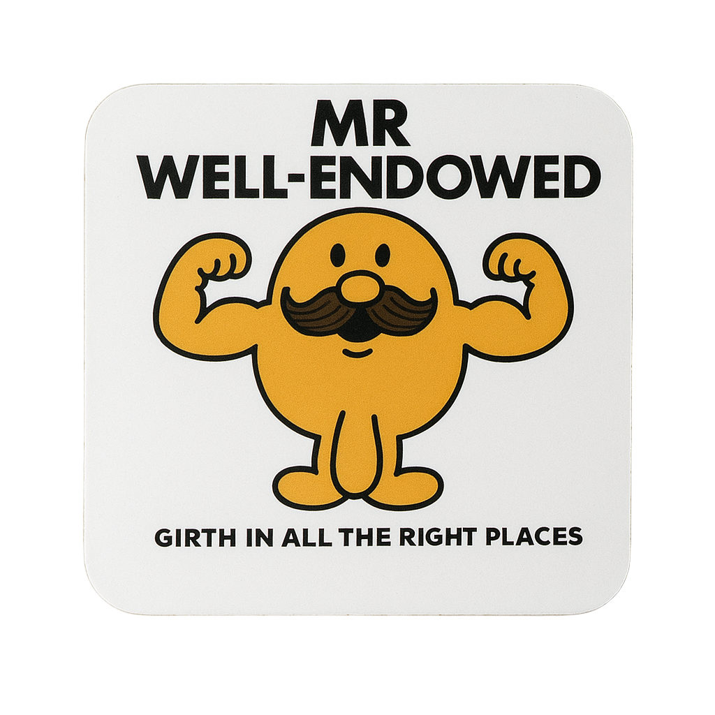 Cheeky Coasters | Mr Well-Endowed image 0
