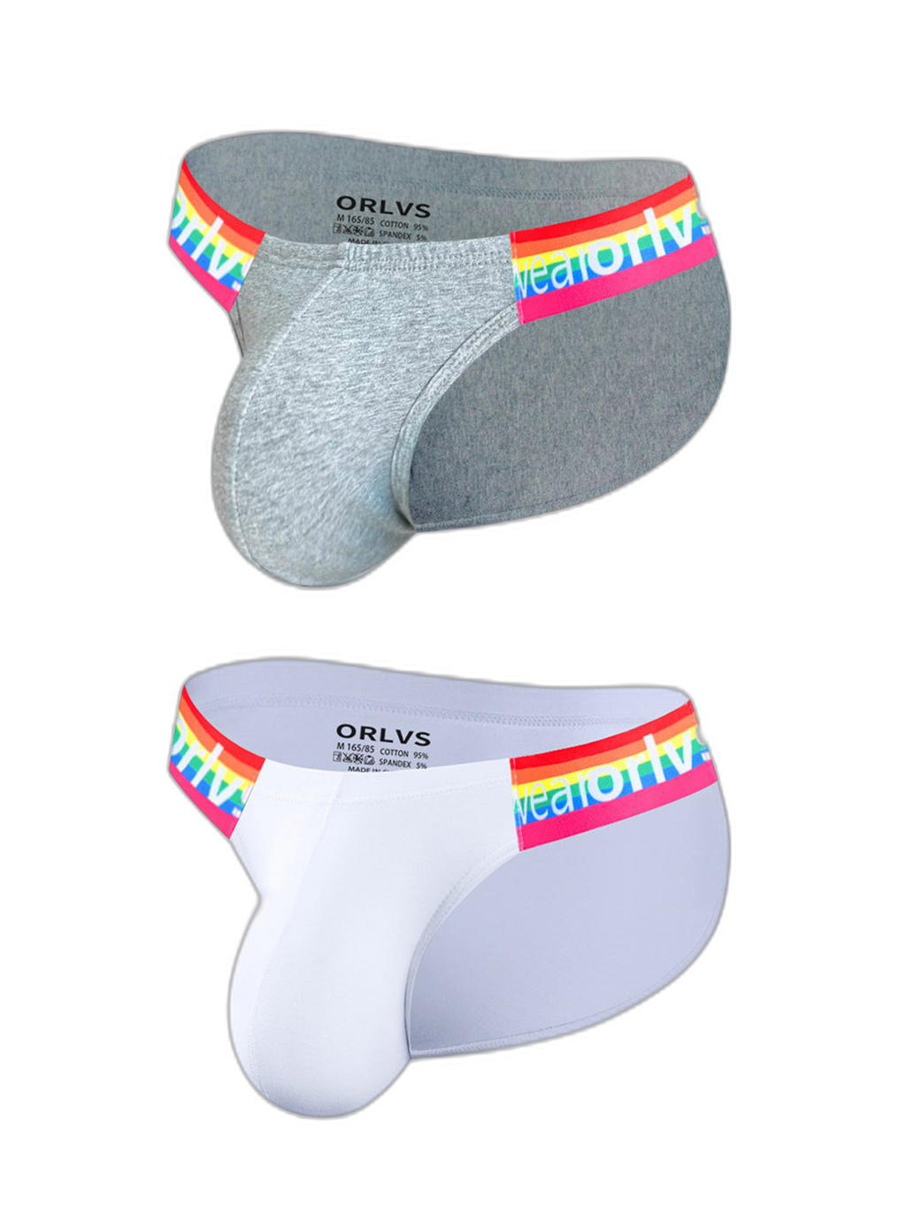 2 Pack Men’s Sexy Rainbow Bikinis