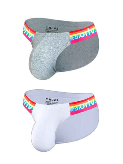 2 Pack Men’s Sexy Rainbow Bikinis
