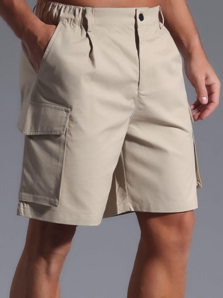 Men's Loose-Fit Quick-Dry Cargo Sports Shorts