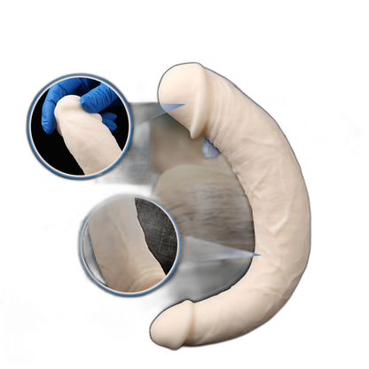 Venus - 11.8 Inch Double Ended Dildo - Lesbian Dildo - Silicone Dildo