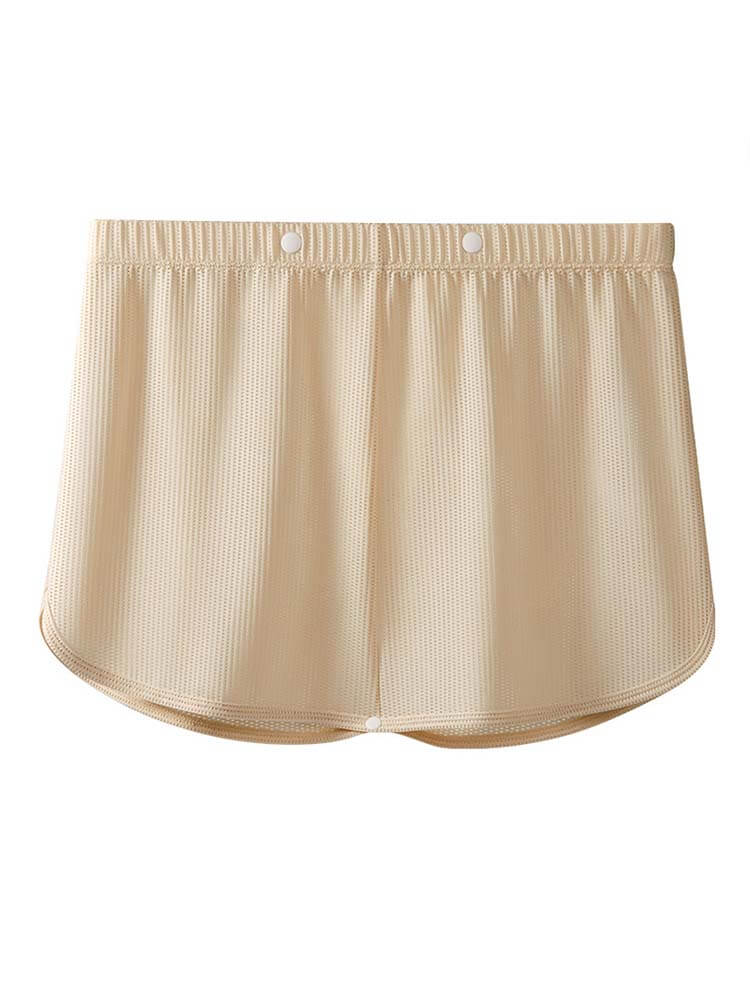Men's Ice Silk Mesh Quick-Dry Detachable Skort