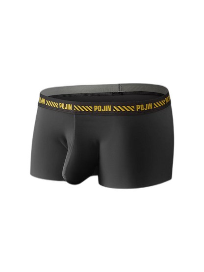 Men's Bulge Enhancing Pouch Seamless Trunks