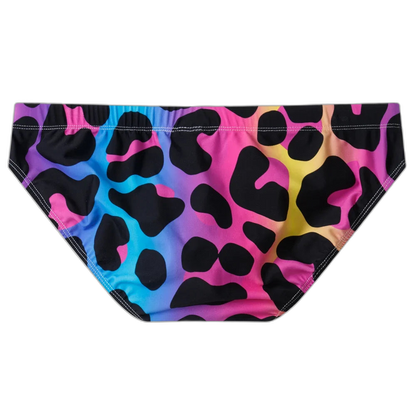 Jockmail Funky Leopard Push-Up Swim Trunks