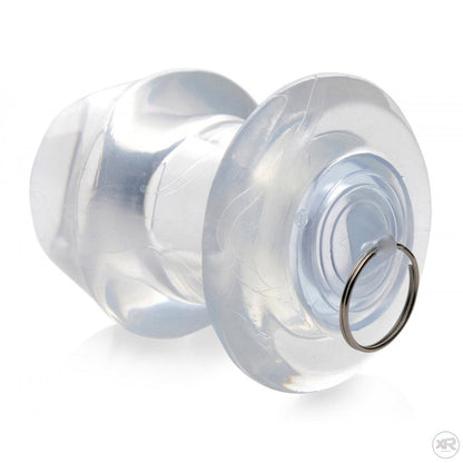 Ass Bung Clear Hollow Anal Dilator with Plug