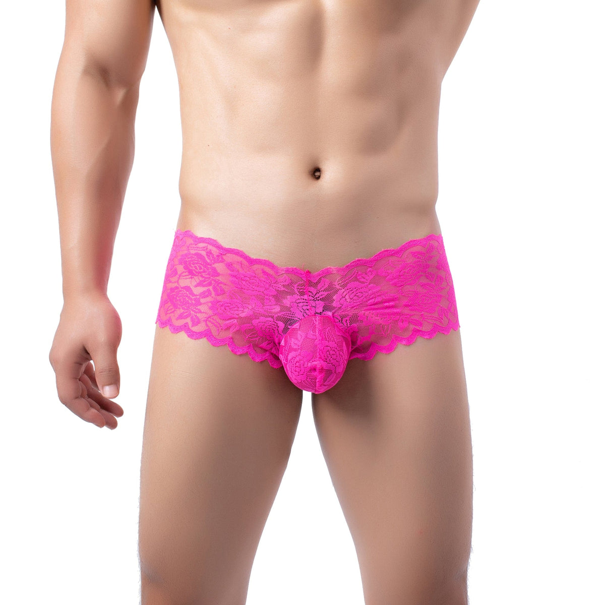 Cheeky Floral Lace Briefs