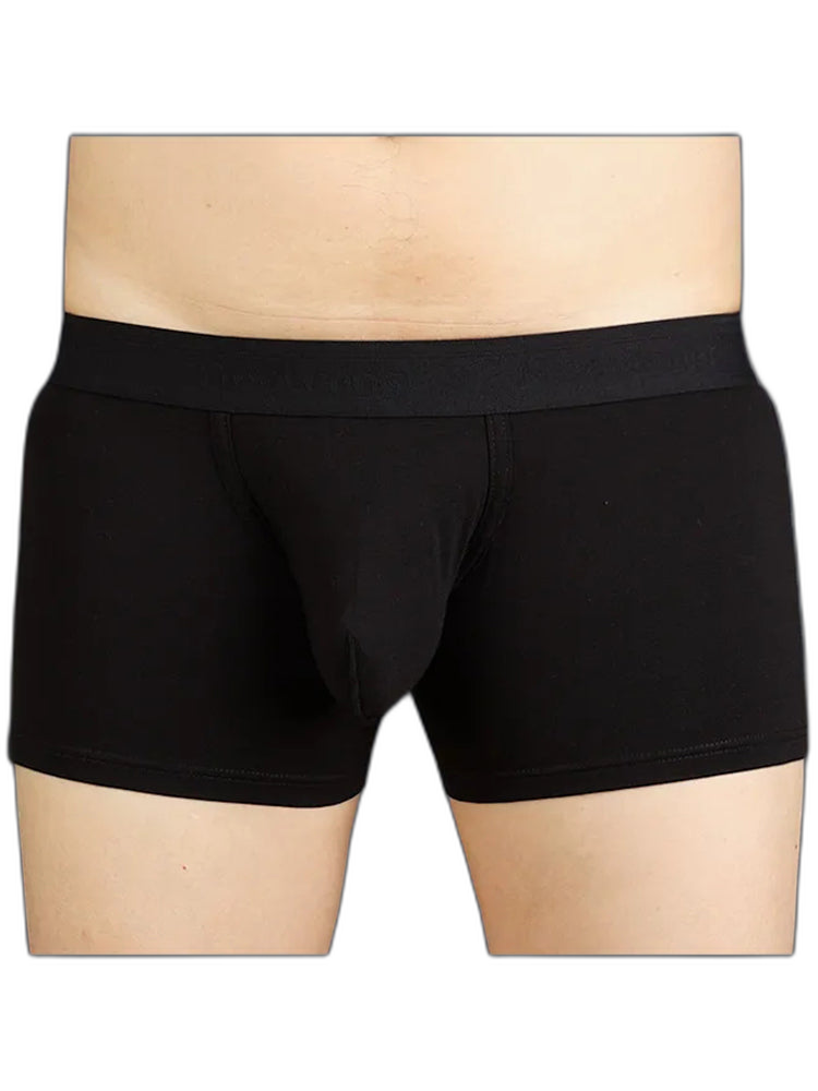 FreeLonger Men’s Microfibre Cotton Big Pouch Trunks