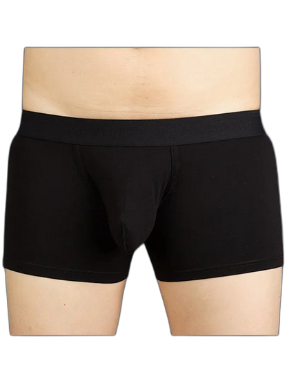 FreeLonger Men’s Microfibre Cotton Big Pouch Trunks