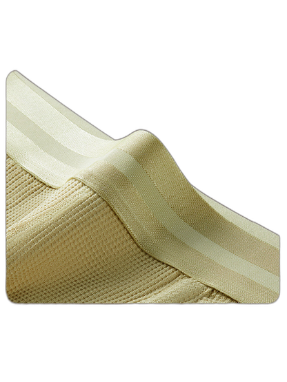 2 Pack Men's Waffle-Knit Cotton Separable Scrotum Support Briefs