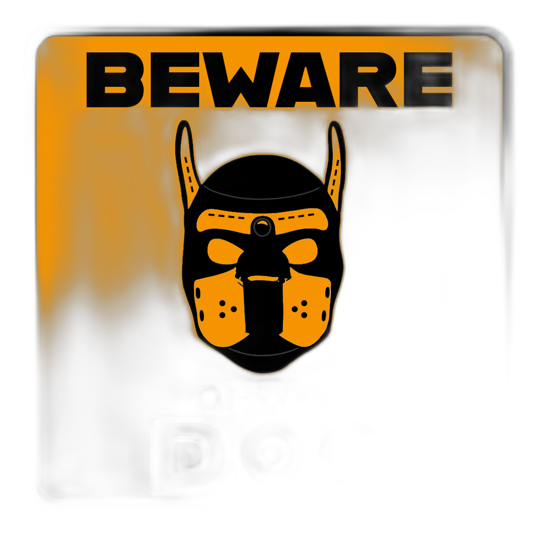 BEWARE OF THE DOG Coasters