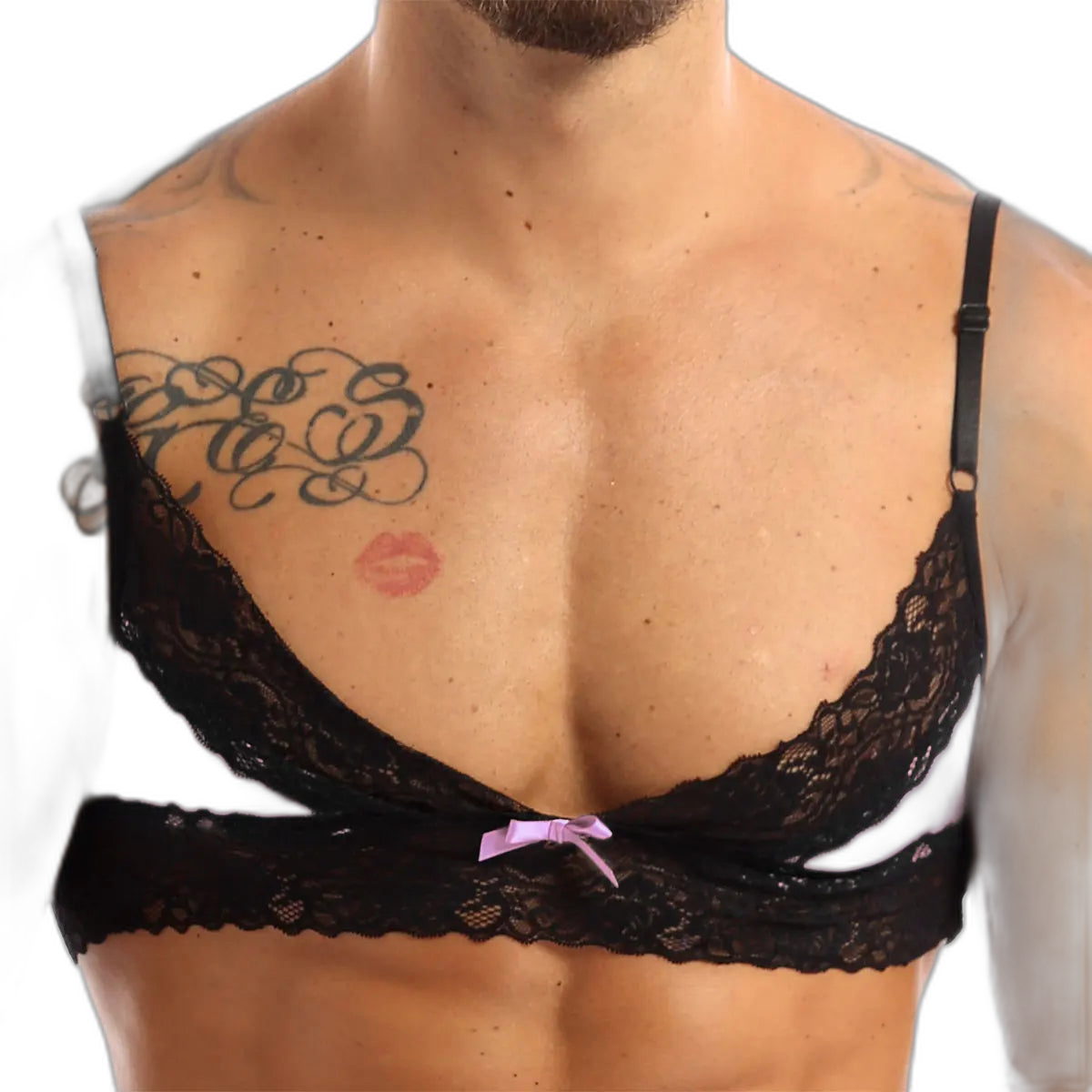 Floral Lace Queer Bralette