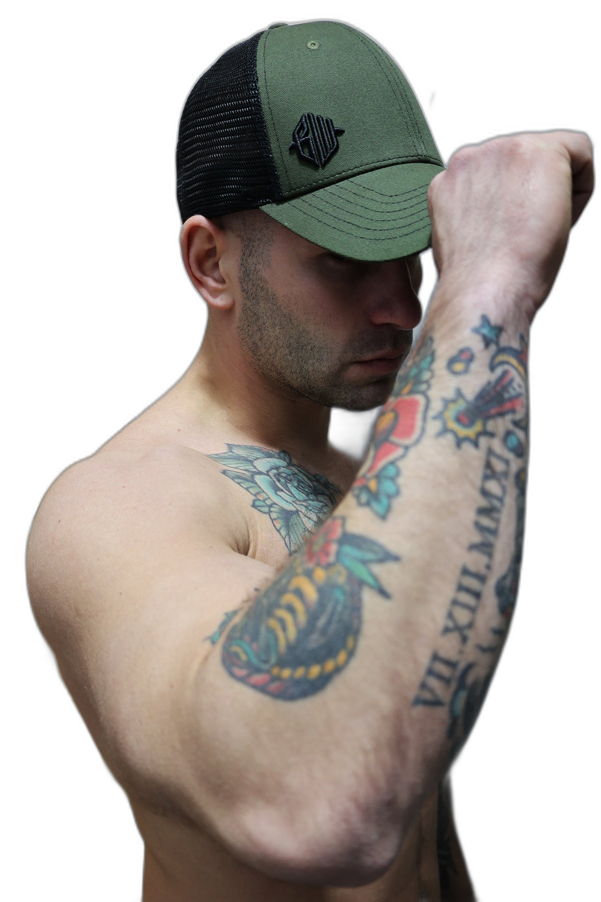 Breedwell Dirty Trucker Baseball Cap Army