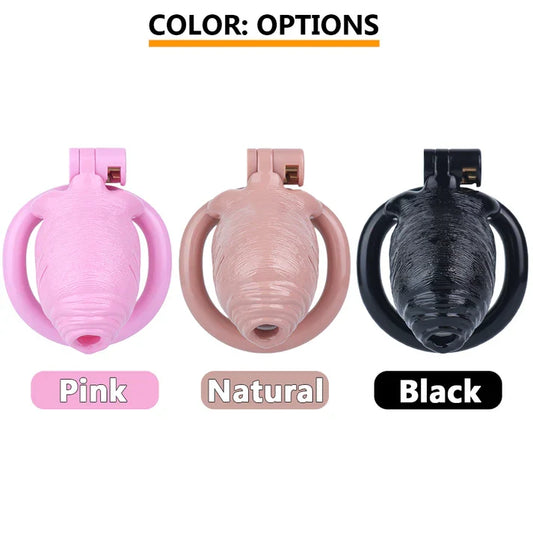 Foreskin Style Chastity Cage – Realistic ABS Resin Design for Everyday Wear