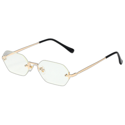 Retro Rimless Sunglasses