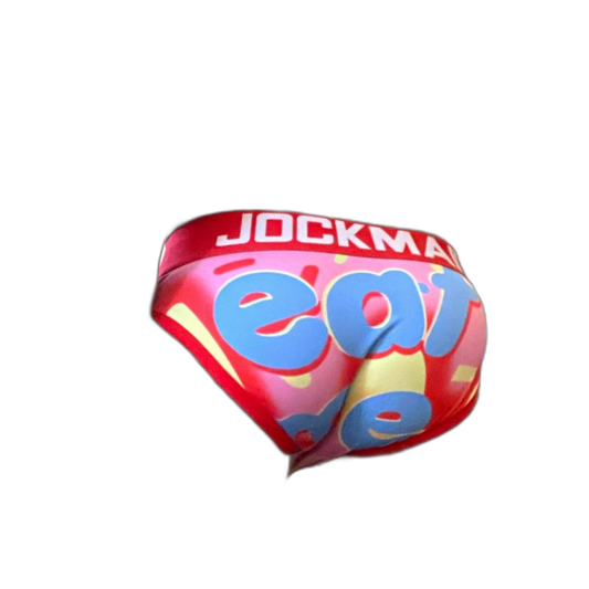 Jockmail Pink Eat Briefs