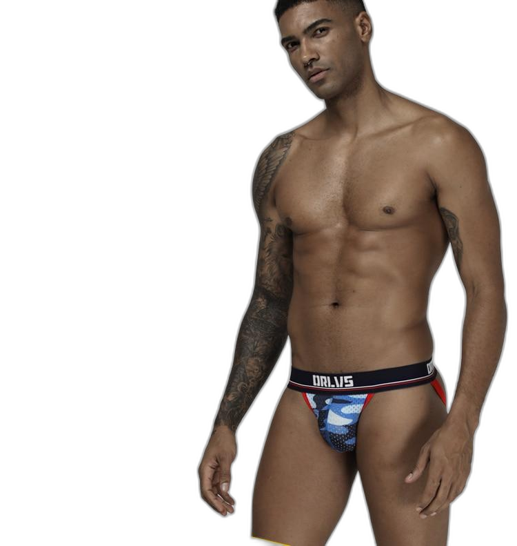 ORLVS Camouflage Mesh Jockstrap (3 Pack)