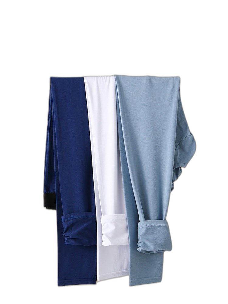Men's Split-opening Pouch Thermal Pants